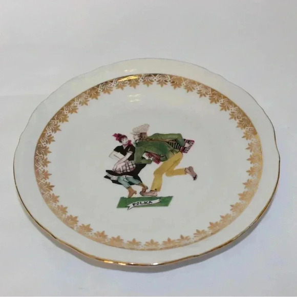 CHODZIEZ Made in Poland 7” porcelain collectible plates Dancers Around the World - Picture 6 of 9